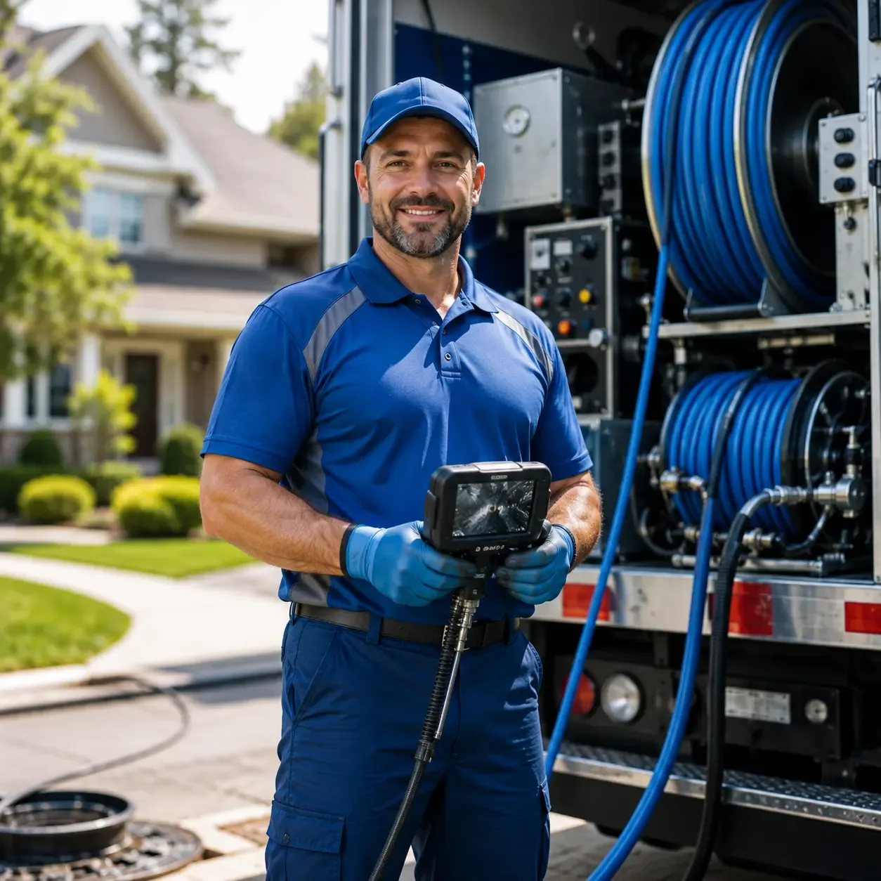Local outdoor drain cleaning specialists in Marysville, IN